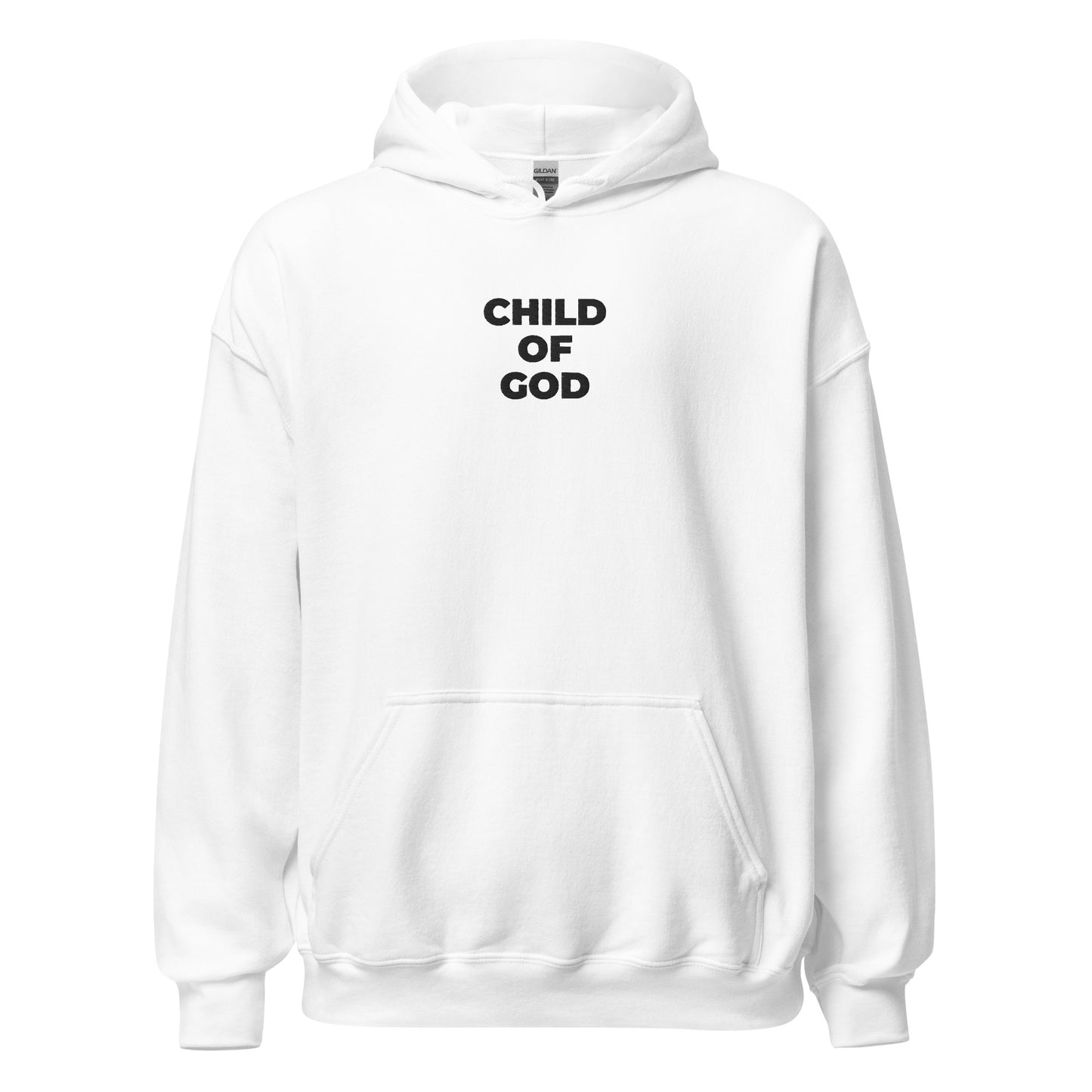 child of god hoodie white