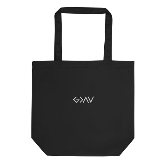 God Is Greater than the Highs and Lows Tote Bag
