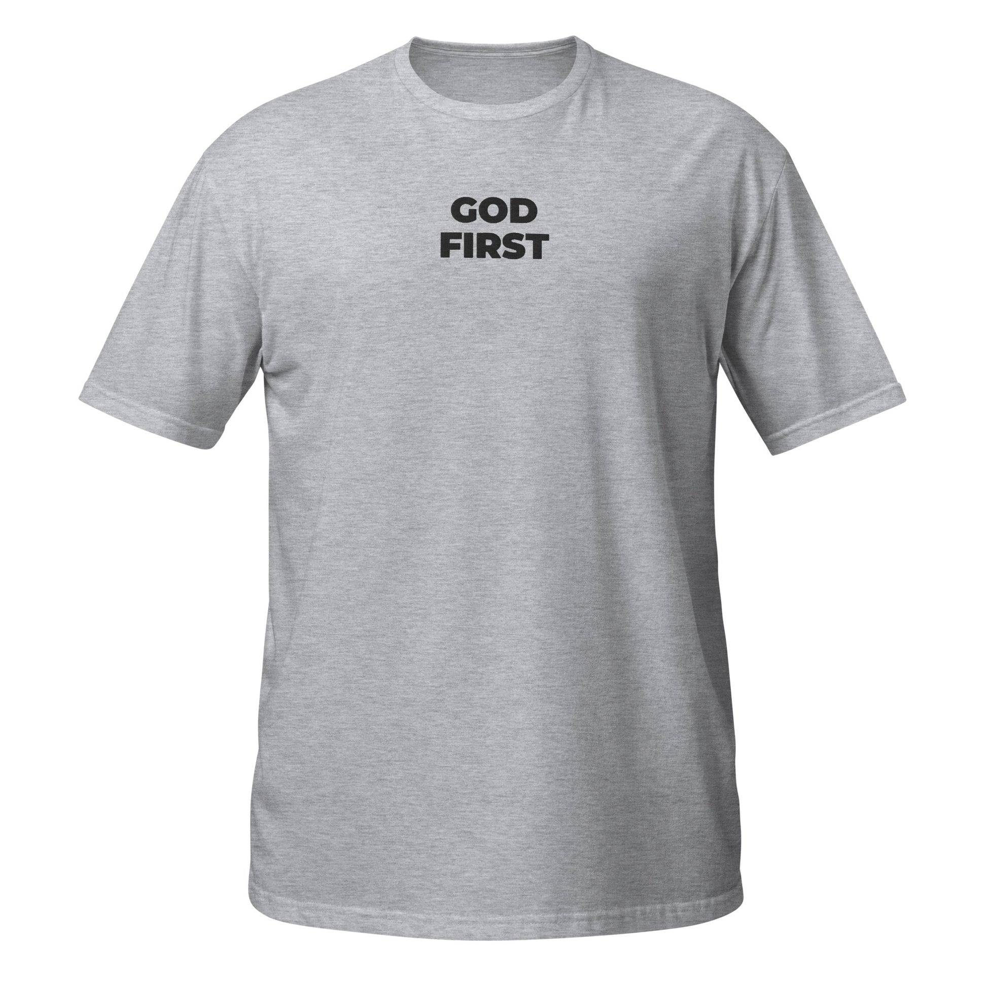 god first shirt grey