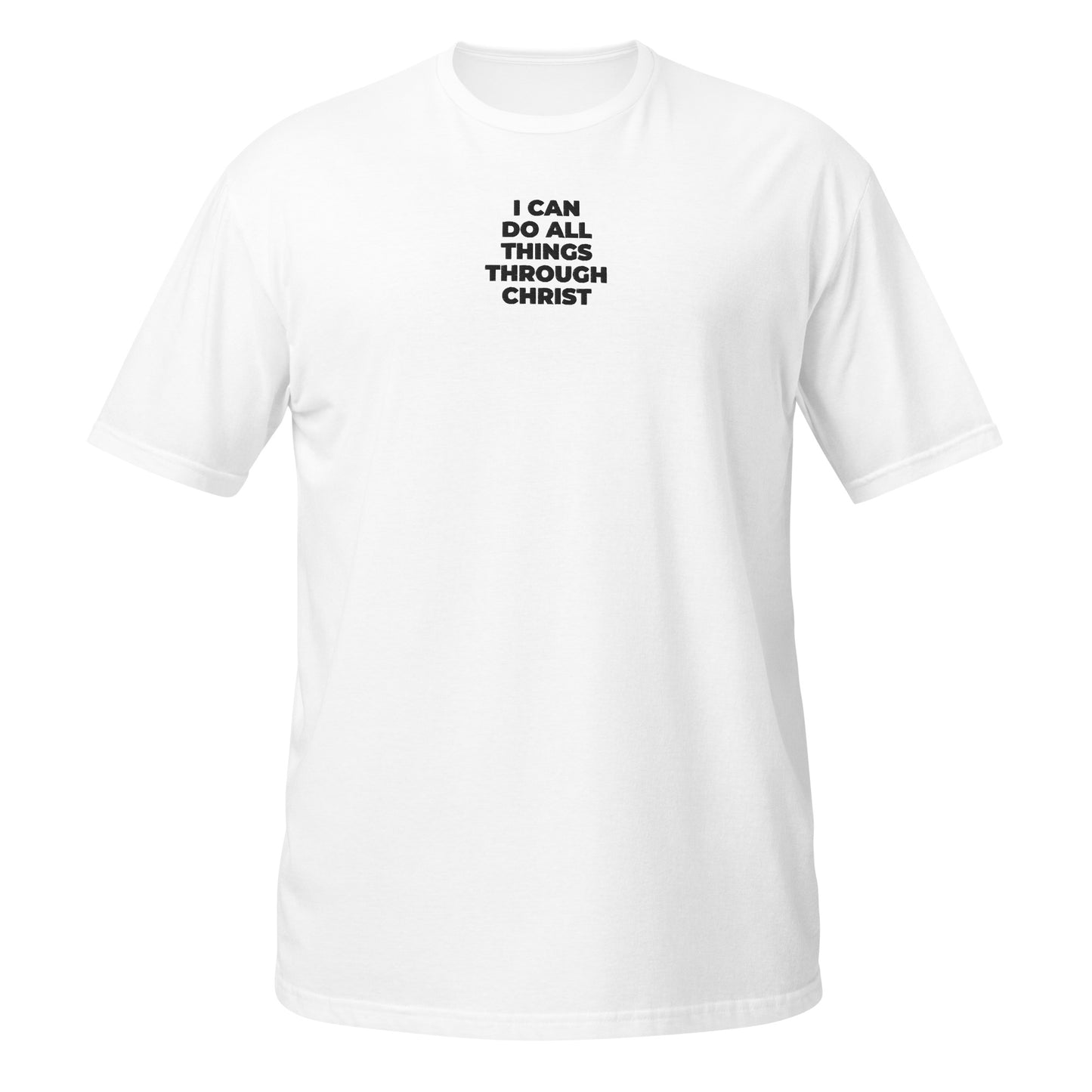 i can do all things through christ shirt white