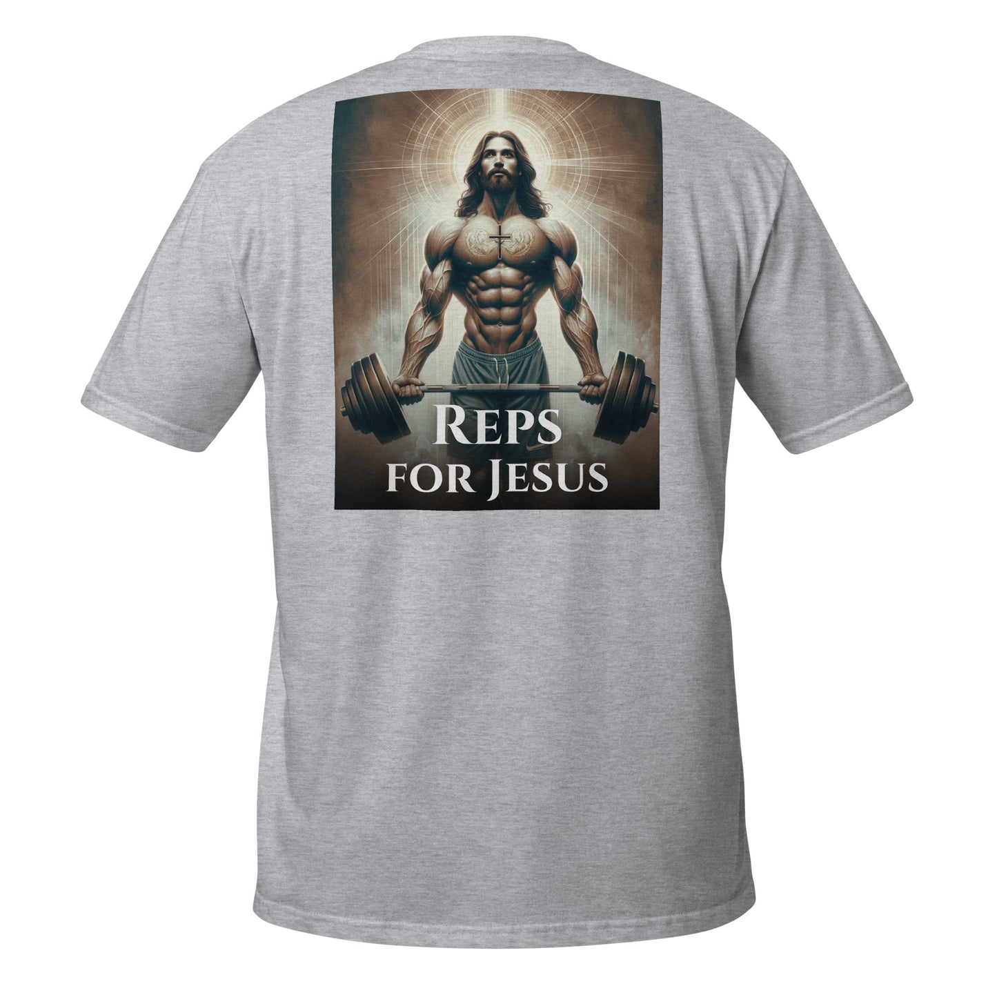 reps for jesus shirt grey