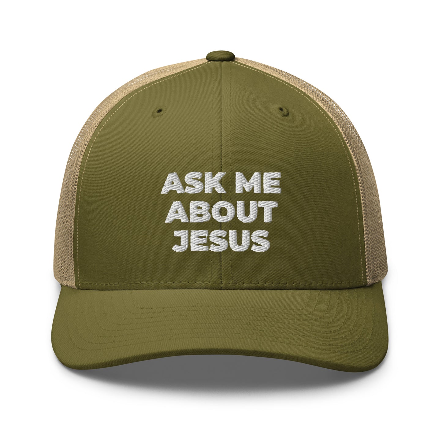 Ask Me About Jesus Hat