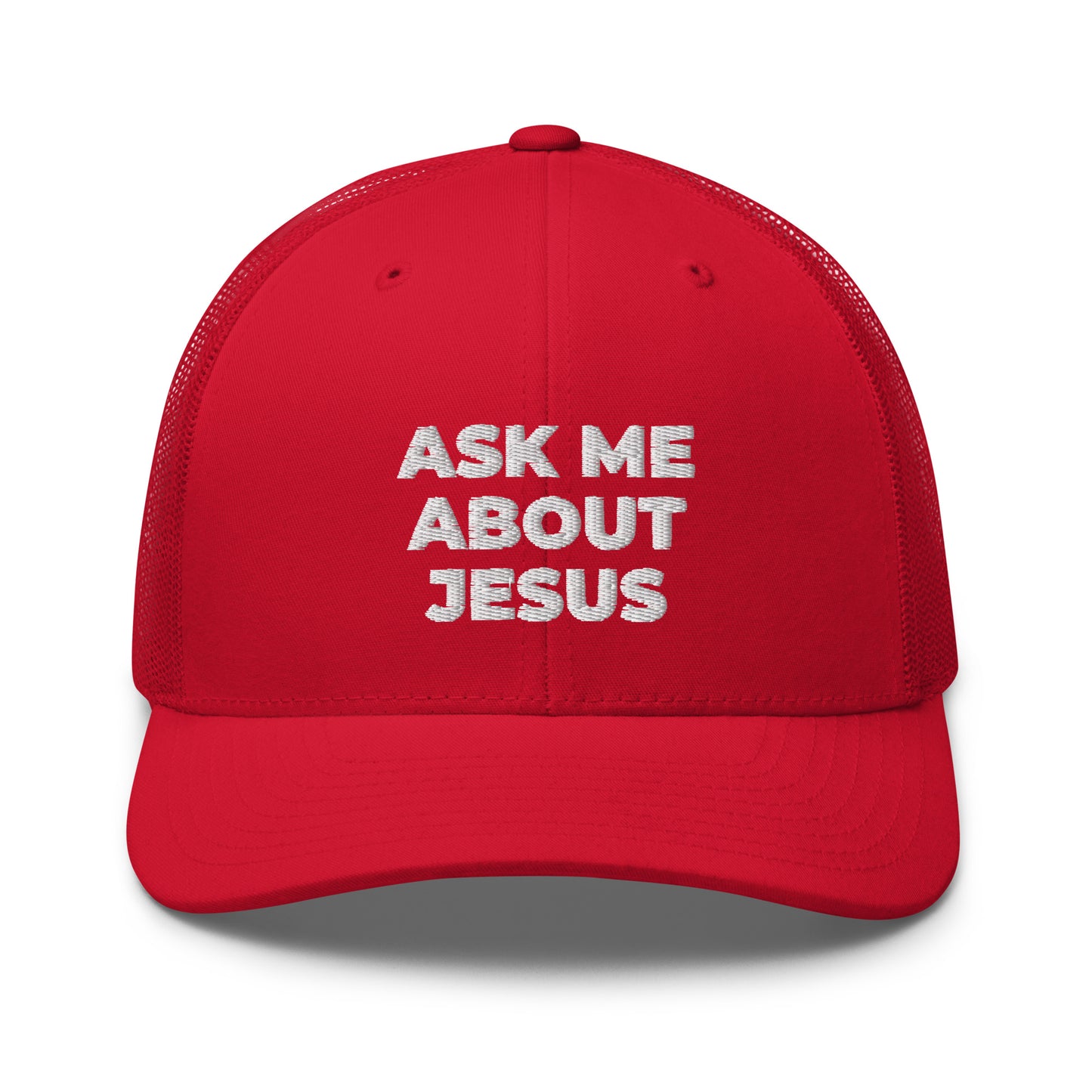 Ask Me About Jesus Hat