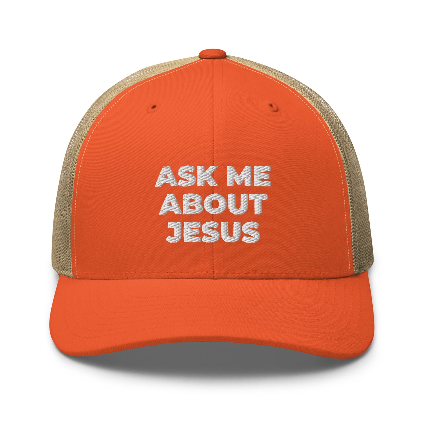 Ask Me About Jesus Hat