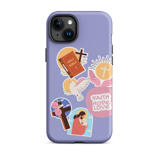 christian stickers phone case