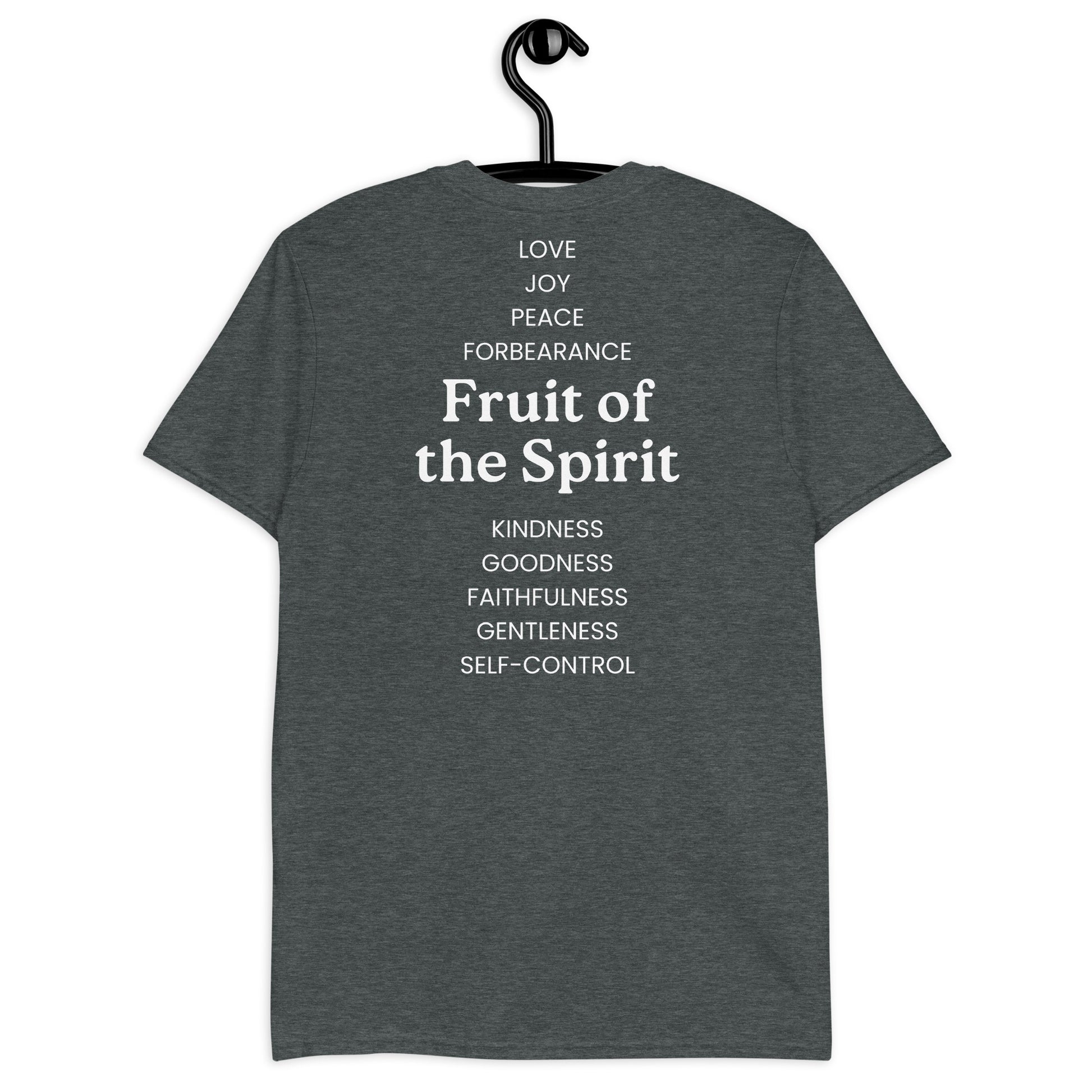 fruit of the spirit t shirt heather