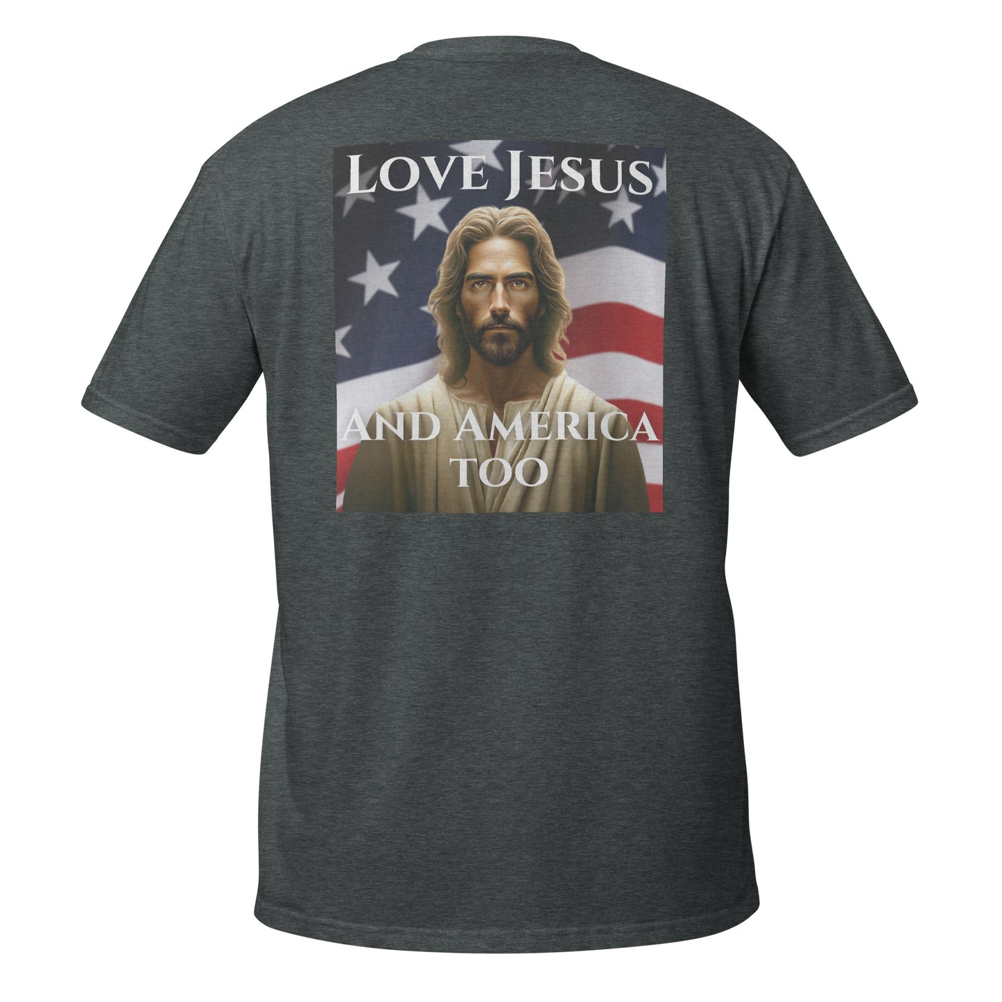 Love Jesus And America Too Shirt