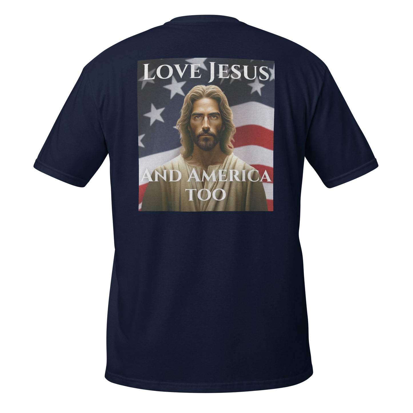 Love Jesus And America Too Shirt