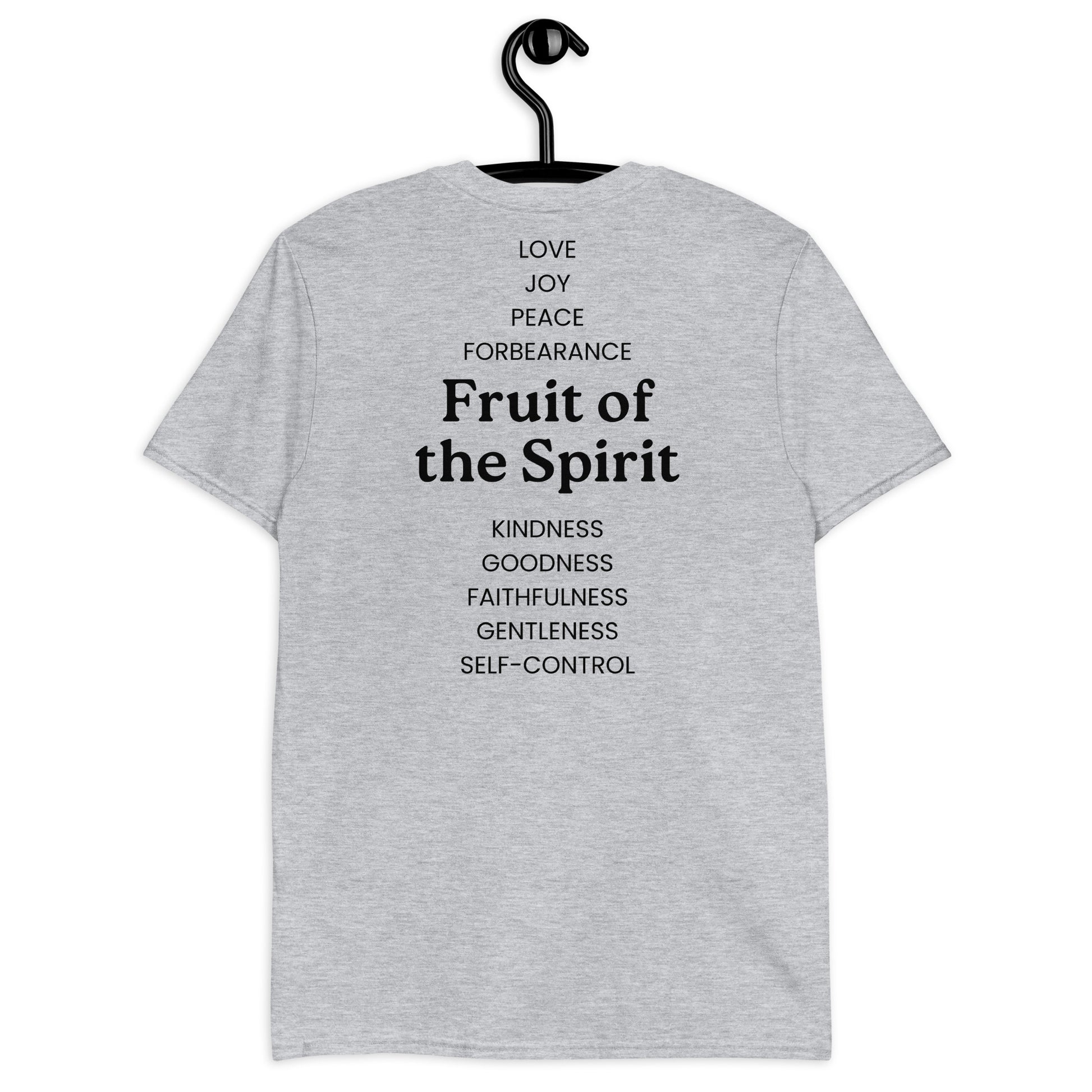 fruit of the spirit t shirt grey