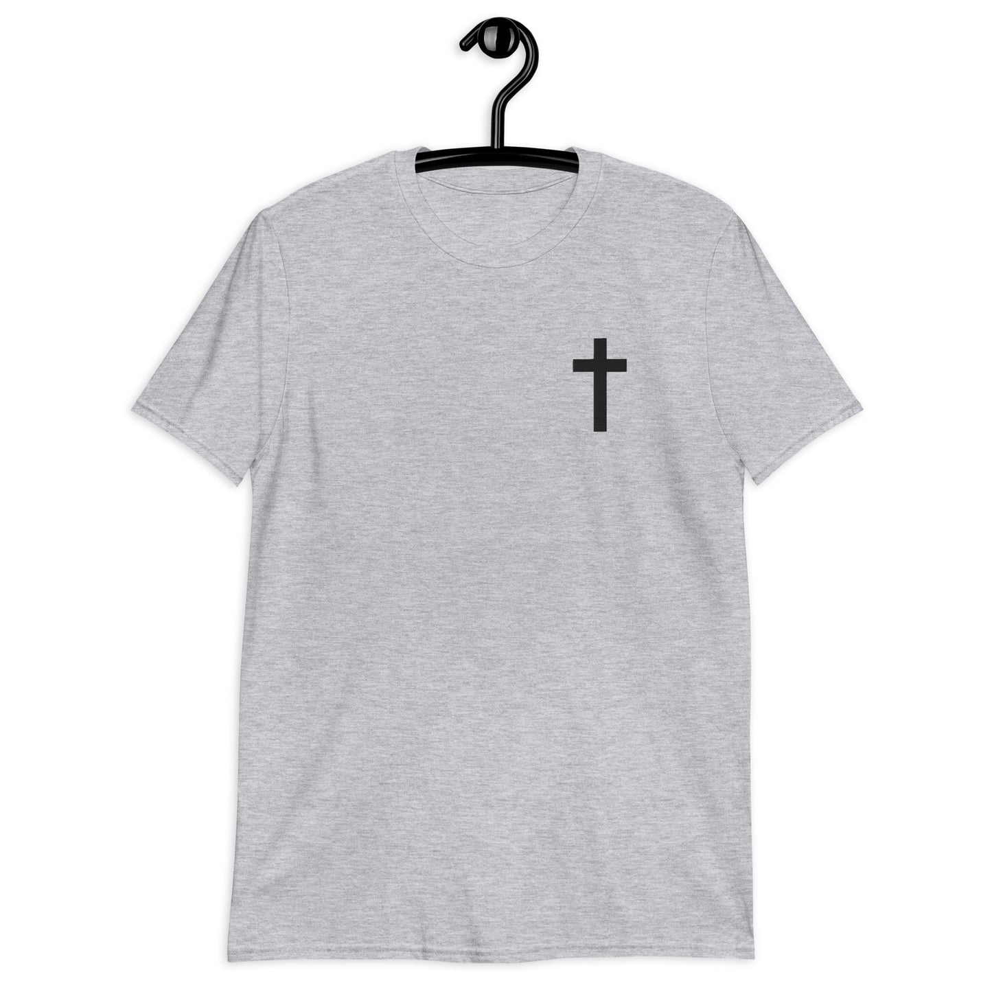 christian t shirt grey
