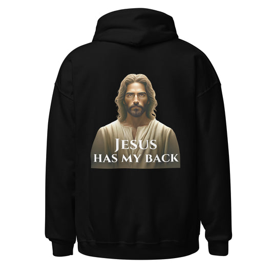 Jesus Has My Back Hoodie