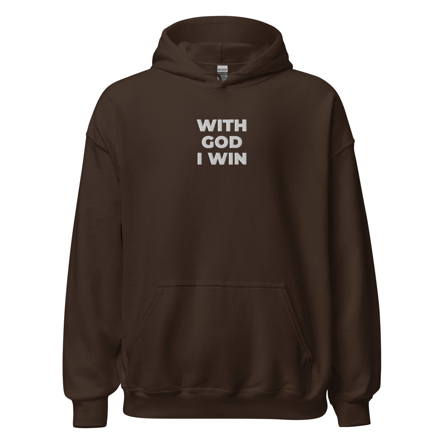 With God I Win Hoodie