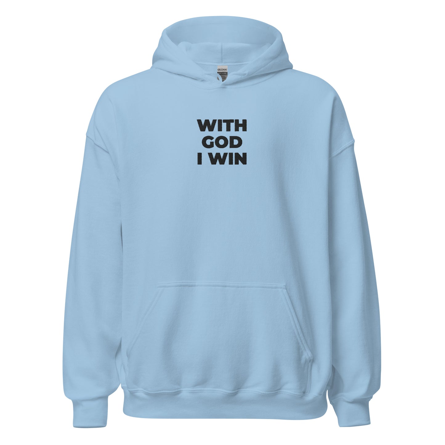 With God I Win Hoodie