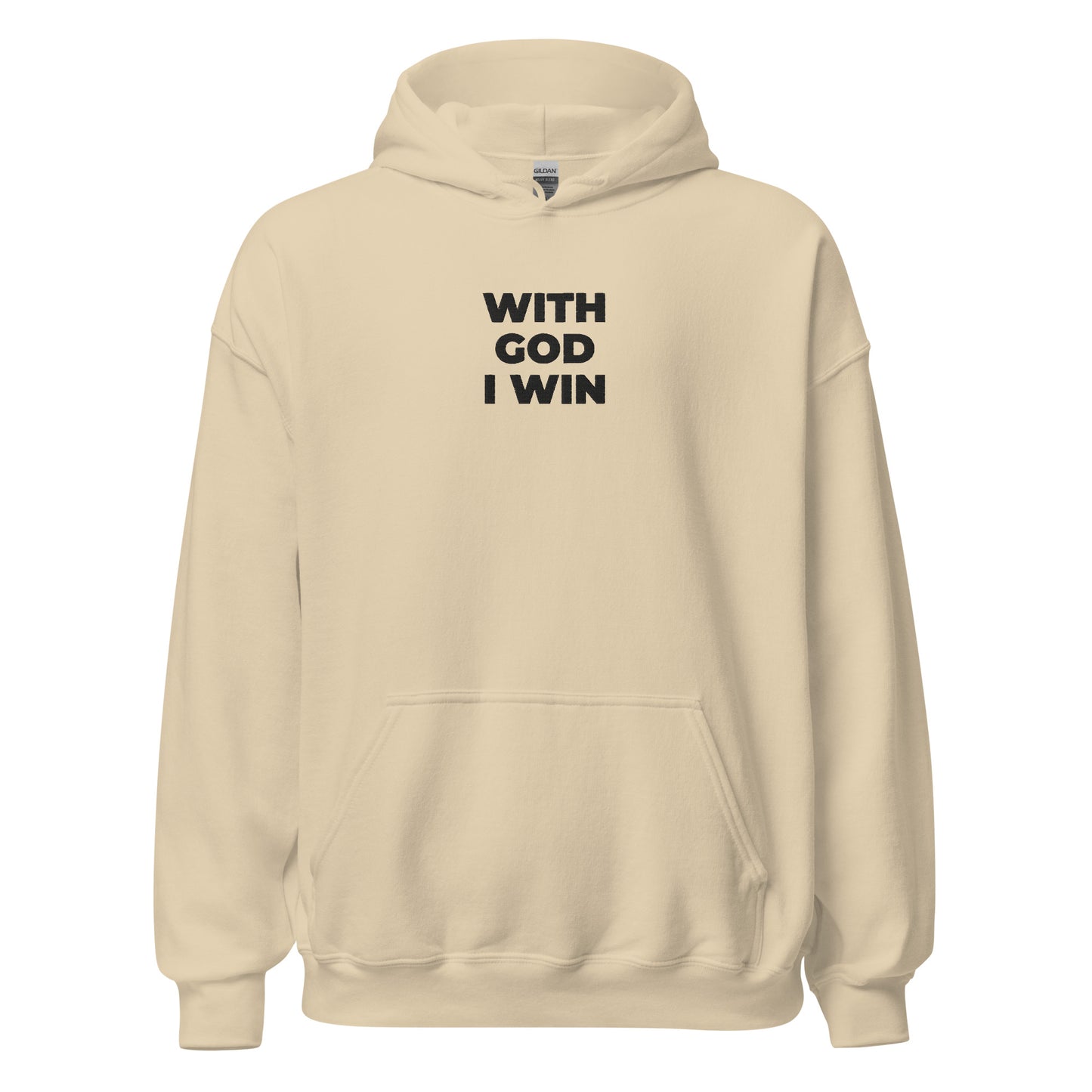 With God I Win Hoodie